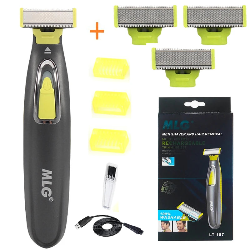 Barbeador Elétrico Masculino a Prova D’agua