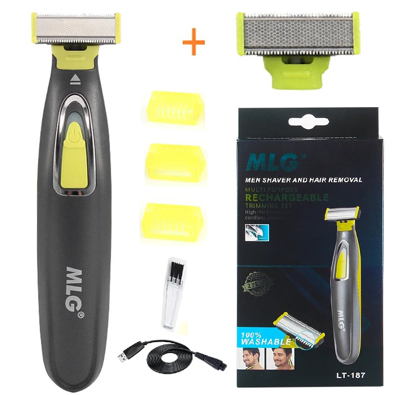 Barbeador Elétrico Masculino a Prova D’agua