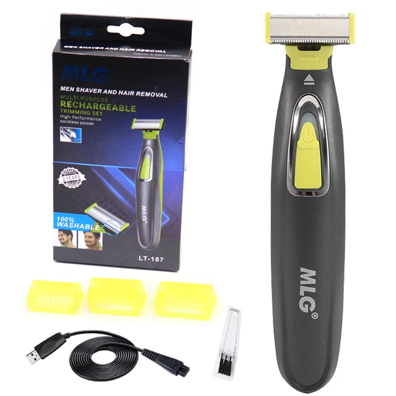 Barbeador Elétrico Masculino a Prova D’agua