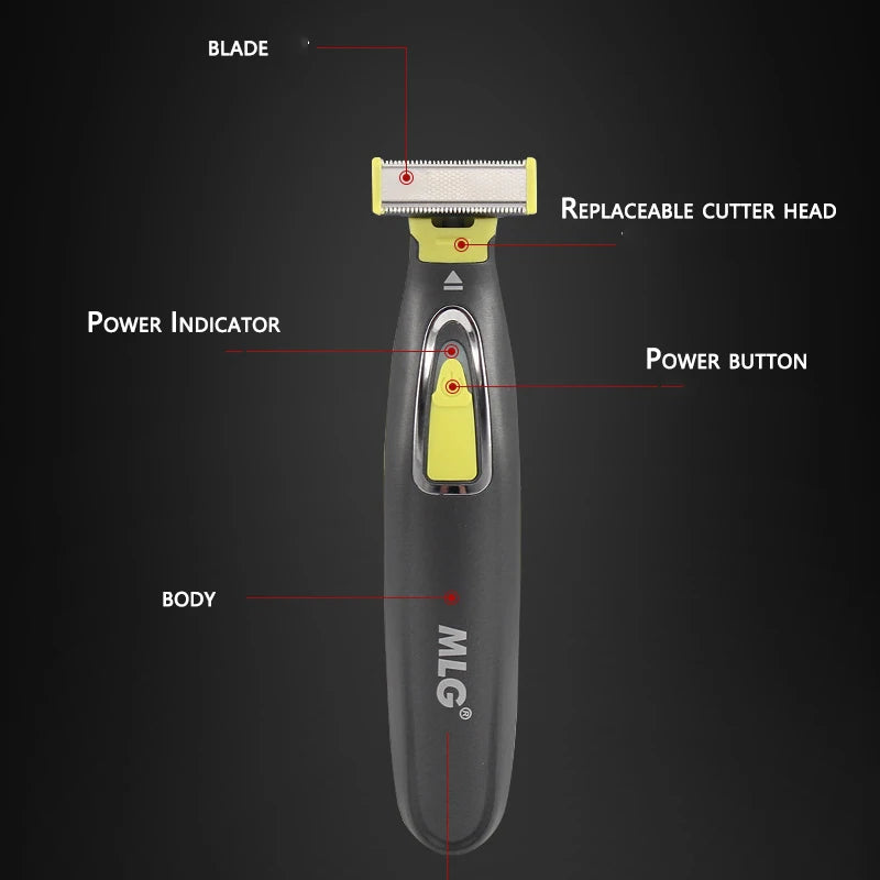 Barbeador Elétrico Masculino a Prova D’agua